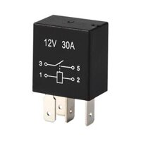 role hẹn giờ 12V/30A Tím Rơ Le Bơm Dầu Điều Hòa Không Khí Chùm Cao Chùm Thấp Chống Nước Ô Tô Tiếp 4 Chân Và 5 chân rơ le hẹn giờ bật tắt rơ le nhiệt 3 pha