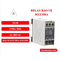 Rơle Relay Bảo Vệ Mất Pha, Đảo Pha TG30 Hiệu BERM