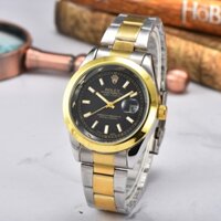 Rolexs Đồng Hồ Cơ Rolexs Hiển Thị Ngày Tự Động Chống Thấm Nước 100M Cho Nam Và Nữ Đồng Hồ Xoay 38mm Phong Cách Quái Vật Bằng Thép