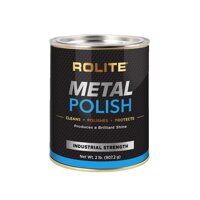 Rolite - RMP2# Metal Polish Paste - Industrial Strength Scratch Remover and Cleaner, Polishing Cream for Aluminum, Chrome, Stainless Steel and Othe...