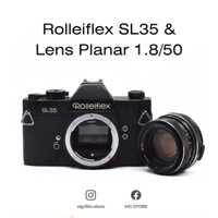 Rolleiflex SL35 & Lens Planar 1.8/50