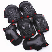 Roller Skating Cow Head Protective Gear Roller Skating the Skating Shoes Drop-Resistant Hand Protector Knee and Elbow Pad Children Adult Skateboard Adjustable Suit BR2n