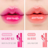 Rom & nd Juicy Lasting Tint màu mới Rồng hồng & Đào ME