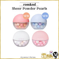 Rom & nd Sheer Powder Pearls 4 loại Phấn Highlighter Blush