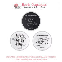 (ROMAND X INAPSQUARE) Phấn nước ROMAND NU ZERO CUSHION mỏng nhẹ, tệp mịn tự nhiên