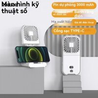 Romane Quạt treo cổ gấp đa năng cầm tay sạc USB mini fan hâm mộ nhỏ