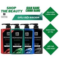 ROMANO 2in1 & Dầu gội ROMANO (650ml)