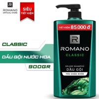 ROMANO Dầu gội Romano Classic 900gr