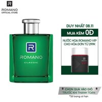 [Romano] Nước Hoa Cao Cấp Romano Classic 100Ml