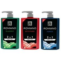 Romano - Tắm gội 2in1 Classic/Attitude/Force  650g