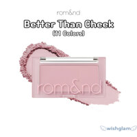 Rom&nd Better Than Cheek (11 Màu) | Phấn má hồng mờ, Phấn má hồng phấn, Phấn má hồng trang điểm, Matte Finish Trang điểm mặt nhẹ lâu trôi