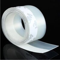 Ron chặn cửa 35mm, Miếng chắn khe cửa cách âm giữ nhiệt trong phòng, Thanh dán chân cửa chống gió lùa, dán mọi loại cửa GD635-RC35 - Trong - 2m