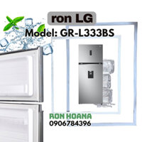 Ron của cửa tủ lạnh LG Model GR- L 333 BS tránh hở ngăn mát đông bảo quản thực phẩm tươi tự tháo lắp dễ dàng