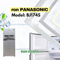 Ron của cửa tủ lạnh Panasonic model BJ 174 S tránh hở ngăn mát đông bảo quản thực phẩm tươi tự tháo lắp dễ dàng