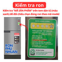 Ron của cửa tủ lạnh Panasonic model NR - BJ 224 M tránh hở ngăn mát đông bảo quản thực phẩm tự lắp dễ dàng PHÚ NHUẬN