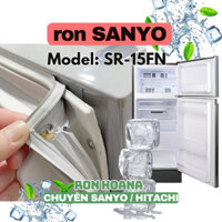 Ron của cửa tủ lạnh Sanyo model SR-15FN tránh hở ngăn mát đông bảo quản thực phẩm tươi tự dễ dàng 15