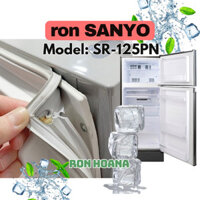 Ron của cửa tủ lạnh Sanyo model SR- 125 PN (Kiểu VÍT ) tránh hở ngăn mát đông tự tháo lắp dễ dàng
