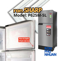 Ron của cửa tủ lạnh Sharp model SJ- P 625 M SL tránh hở ngăn mát đông bảo quản thực phẩm tươi tự tháo lắp dễ dàng