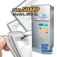 Ron của cửa tủ lạnh Sharp model SJ- 30 D SL tránh hở ngăn mát đông bảo quản thực phẩm tươi tự tháo lắp dễ dàng