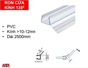 Ron cửa kính Hafele 950.50.007