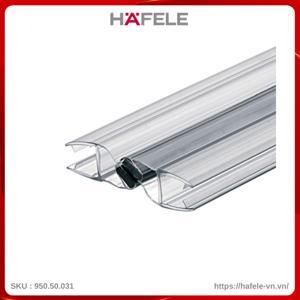 Ron cửa kính nam châm 180 độ cho kính 10-12mm Hafele 950.50.031