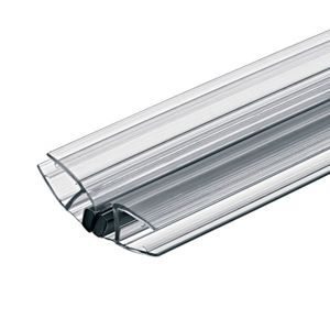 Ron cửa kính nam châm đen 135° cho kính dày 10-12mm Hafele 950.50.029