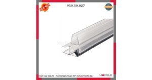 Ron cửa kính nam châm Hafele 950.50.027