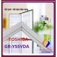 Ron cửa tủ lạnh Toshiba model  GR-TG41VPDZ`