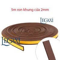 Ron Dán Trang Trí Bảo Vệ Khung Cửa Ngăn Côn Trùng Dày 2mm Dài 5 mét Legaxi SW62