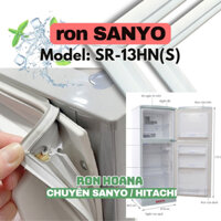 RON khuôn chữ nhật Sanyo model SR-13HN(S) kiểu bắt VÍT của cửa tủ lạnh tránh rò hơi sando model 13