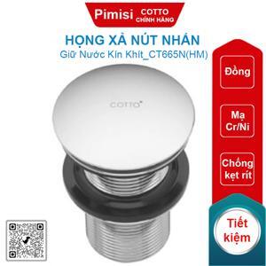 Rốn nhấn chậu Cotto CT665N(HM)