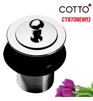 Rốn nhấn chậu Cotto CT673N(HM)