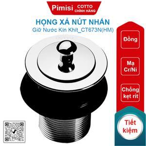 Rốn nhấn chậu Cotto CT673N(HM)