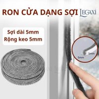 Ron Sợi Lông Nheo Dán Khe Hở Khung Cửa 5x5mm