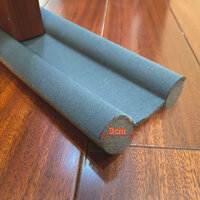 Ron Thanh Nẹp Xốp Chèn Chắn Cửa Chống Bụi Côn Trùng Dài 90cm Legaxi - Xám 3cm