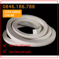 Ron xốp cách âm,gioăng cao su xốp chống ồn cho cửa gỗ, cửa nhựa (Bán theo mét)