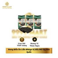 Rong Biển Ăn Liền Bibigo Vị Dầu Mè 12g Hàn Quốc