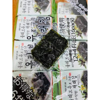Rong Biển Ăn Liền Tẩm Dầu Oliu HANMIRAE Hàn Quốc Gói 5g