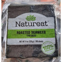 Rong biển cuộn cơm 100 lá Cao Cấp Natureat CJ Foods (230g)