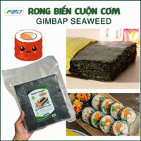 Rong Biển Cuộn Cơm Hàn Quốc GIMBAP SEAWEED Gói 100, Rong biển cuộn Sushi, lá Kim bắp Hàn quốc
