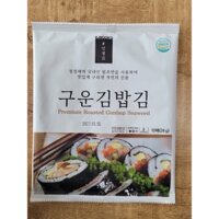 Rong Biển Cuộn Cơm Hàn Quốc K-WOOK 10 lá 5gói*24g, Sử dụng cho các món Kimbap, Sushi