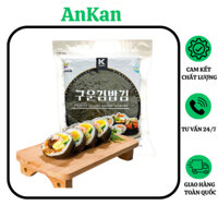 Rong biển cuộn cơm kimbap 100 lá Kwood