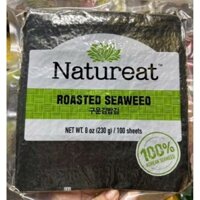 Rong biển cuộn cơm Natureat 100 lá
