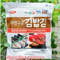 RONG BIỂN CUỘN KIMBAP MANNA FOOD GÓI 100 LÁ