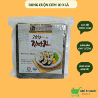 Rong biển cuộn cơm,sushi,kimbap Hàn Quốc  gói 100 lá