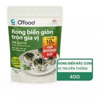 Rong biển giòn trộn gia vị O'food gói 40g (1 Gói)