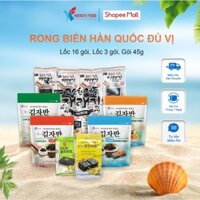 Rong biển Hàn Quốc Kang's food Rong Lốc, Rong Vụn đủ các Vị
