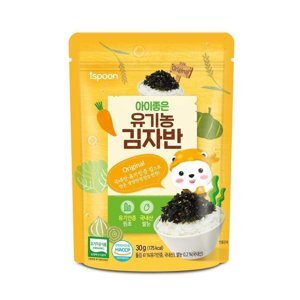 Rong biển hữu cơ cho bé Ispoon 12g (1.2gx10 gói)