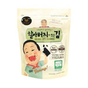 Rong biển hữu cơ cho bé Organic Kid's Seaweed Manjun 56g (2g x 28 gói)