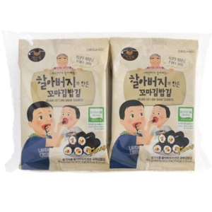 Rong biển hữu cơ cho bé Organic Kid's Seaweed Manjun 56g (2g x 28 gói)